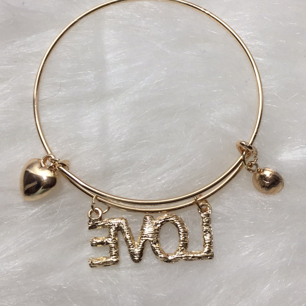 🌹3/$15 Palm Beach Wire Rhinestone Charm Bracelet - Picture 7 of 7